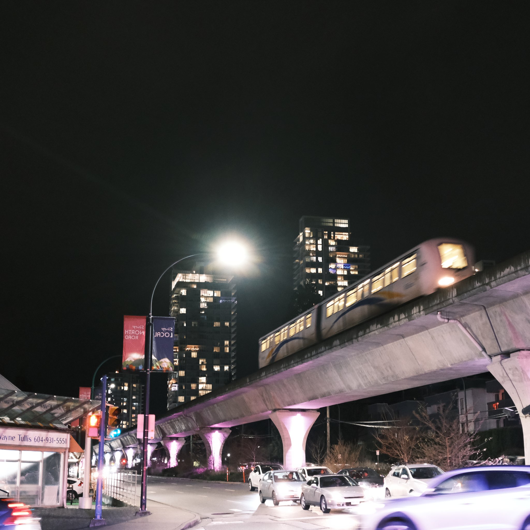 Night Vancouver